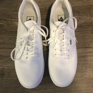White Vans 8.5